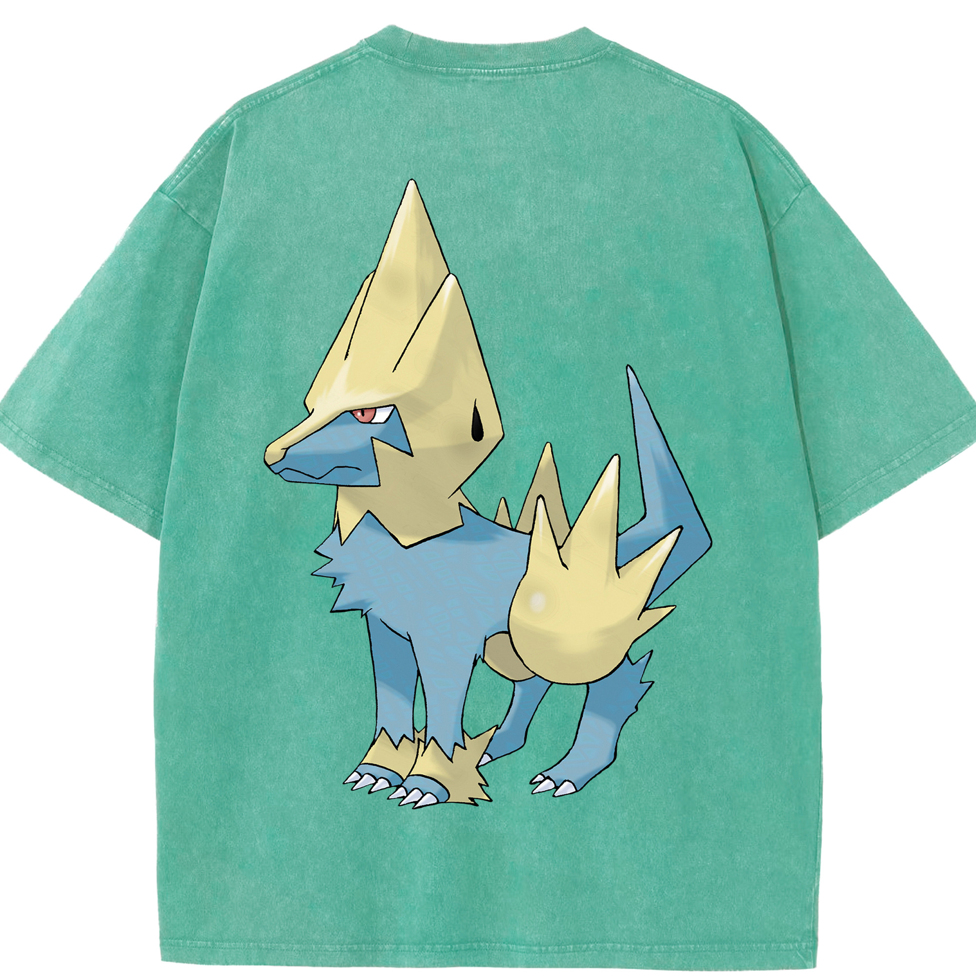 （画像用） ポケットモンスター Pokémon 綿100% ヴィンテージ風 半袖Tシャツ（背面プリント）